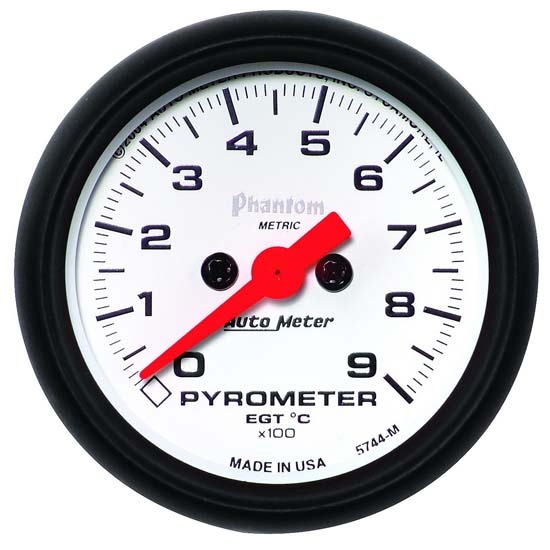 Auto Meter 5744-M Phantom Digital Stepper Motor Pyrometer Gauge Auto Meter 5744-M Phantom Digital Stepper Motor Pyrometer Gauge