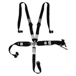 Hooker Harness 5 Point Latch And Link Safety Belt, 2 Inch Shoulder Set