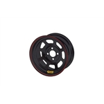Bassett 50ST5 15X10 D-Hole Lite 4 on 4.5 5 Inch Backspace Black Wheel
