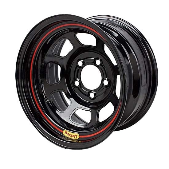 Bassett 57SC3 15X7 D-Hole Lite 5 on 4.75 3 Inch Backspace Black Wheel Bassett 57SC3 15X7 D-Hole Lite 5 on 4.75 3 Inch Backspace Black Wheel