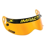 Impact Racing 13100904 Shield for Champ Helmets, Amber