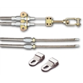 Lokar EC-81FHT Stainless Wilwood Style Rear Disc Emergency Brake Cable