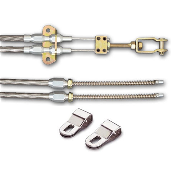 Lokar EC81FHT Stainless Wilwood Style Rear Disc Emergency Brake Cable