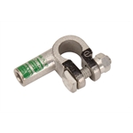 Right Elbow Battery Terminal Connector, 2 Gauge Wire