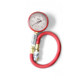 AFCO 85330R 0-30 psi Tire Air Pressure Gauge, Red