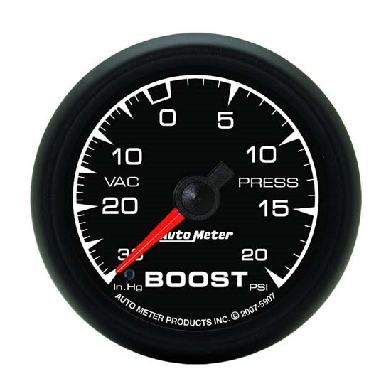 Auto Meter 5907 ES Mechanical Boost/Vacuum Gauge, 2-1/16 Inch Auto Meter 5907 ES Mechanical Boost/Vacuum Gauge, 2-1/16 Inch