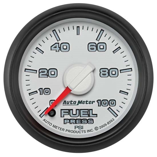 Auto Meter 8563 Gen 3 Dodge Digital Stepper Motor Fuel Pressure Gauge Auto Meter 8563 Gen 3 Dodge Digital Stepper Motor Fuel Pressure Gauge