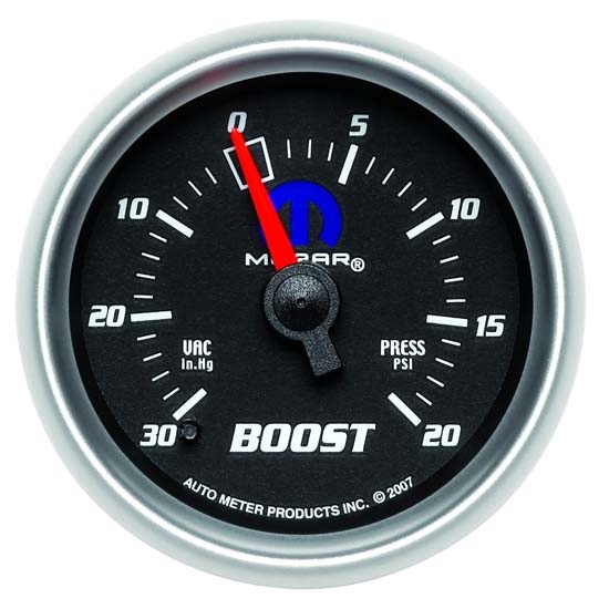 Auto Meter 880012 Mopar Mechanical Boost/Vacuum Gauge, 2-1/16 Inch Auto Meter 880012 Mopar Mechanical Boost/Vacuum Gauge, 2-1/16 Inch