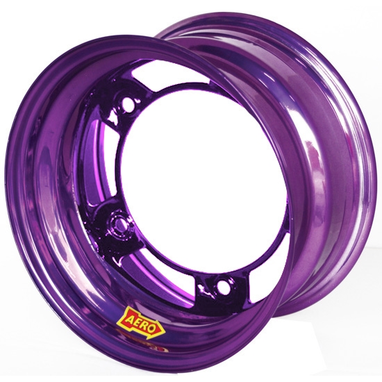 Aero 51-900540PUR 51 Series 15x10 Wheel, Spun 5 on WIDE 5, 4 Inch BS Aero 51-900540PUR 51 Series 15x10 Wheel, Spun 5 on WIDE 5, 4 Inch BS