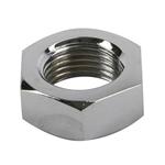 Chrome Steel Jam Nut, 1/2 Inch-20 RH NF Fine Thread