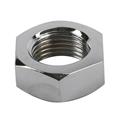 Chrome Steel Jam Nut, 11/16 Inch-18 RH NF Fine Thread