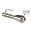 Stainless Steel Smoothie Clevis, 5/8 RH NF Thread, 3/8 Slot & Hole Stainless Steel Smoothie Clevis, 5/8 RH NF Thread, 3/8 Slot & Hole