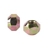 Double Sided Steel Lug Nut, 1/2 Inch RH Fine Thread, Double Taper