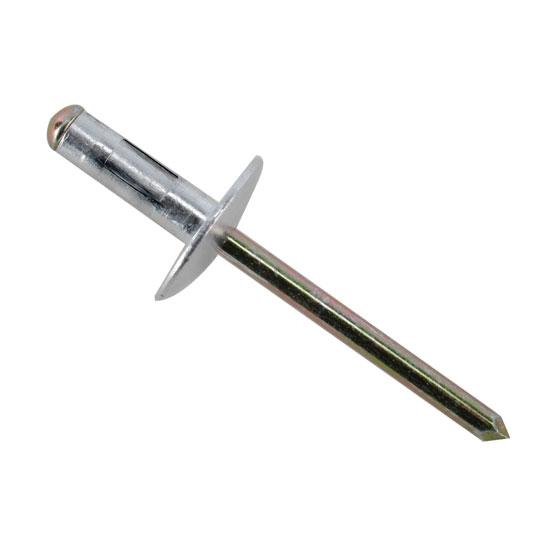 MultiGrip Pop Rivets, 3/16 Inch, Large Head, Box of 250