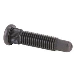 Oversize 5/8 Inch Coarse Wheel Stud - Short Knurl