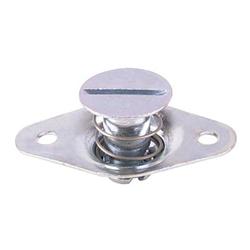 Self-Ejecting Quarter Turn Fasteners, .500 Inch Grip, Pack/10