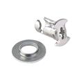 Lightweight Quarter Turn Fasteners, .500 Inch Grip, Pack/10