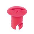 Plastic Oval Head Quarter Turn Fasteners, .500 Inch Grip, Pack/10