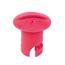 Plastic Oval Head Quarter Turn Fasteners, .500 Inch Grip, Pack/10 Plastic Oval Head Quarter Turn Fasteners, .500 Inch Grip, Pack/10