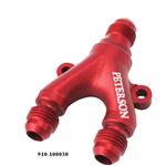 Peterson Fluid Systems 10-0030 Peterson -6 AN Y Fuel Manifold