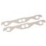 SuperSeal Small Block Chevy Square Port Exhaust Gaskets SuperSeal Small Block Chevy Square Port Exhaust Gaskets