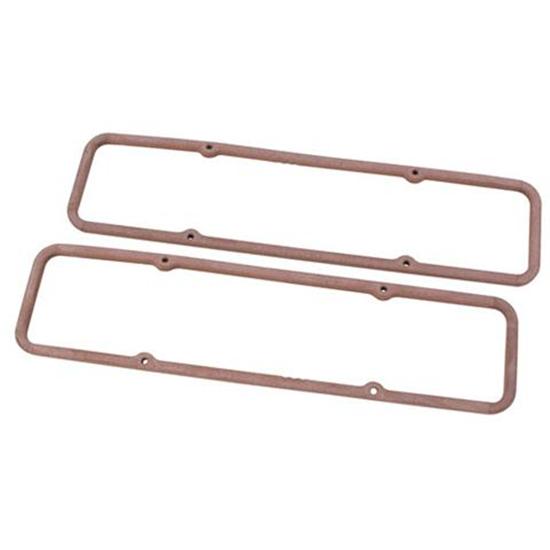 Small Block Chevy Valve Cover Gaskets, 3/16 Inch Thick Six Hole