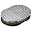 Ball Milled Billet Aluminum Oval Air Cleaner, 12 Inch Ball Milled Billet Aluminum Oval Air Cleaner, 12 Inch