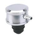 Billet Style Aluminum Breather With PCV Valve