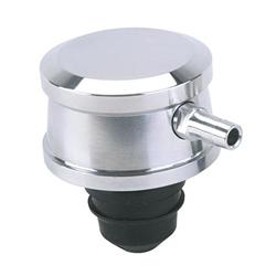 Billet Style Aluminum Breather With PCV Valve