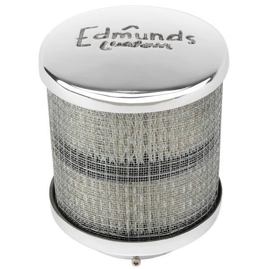 Edmunds Custom Air Cleaner, Tall, 2-5/8 Inch Neck