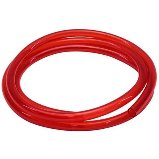 Red See-Through Fuel Line, 5/16 Inch I.D. x 6 Ft.