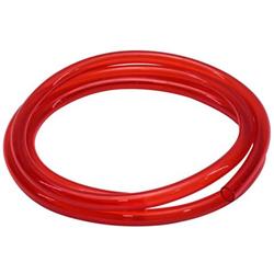 Red See-Through Fuel Line, 3/8 Inch I.D. x 6 Ft.
