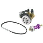 Rons Racing Product 4001-100 Gold Belt Drive Fuel Pump Kit-Block Mount