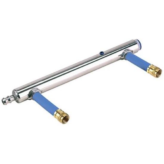 Polished Aluminum Fuel Log Polished Aluminum Fuel Log