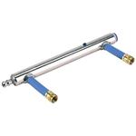 Polished Aluminum Fuel Log