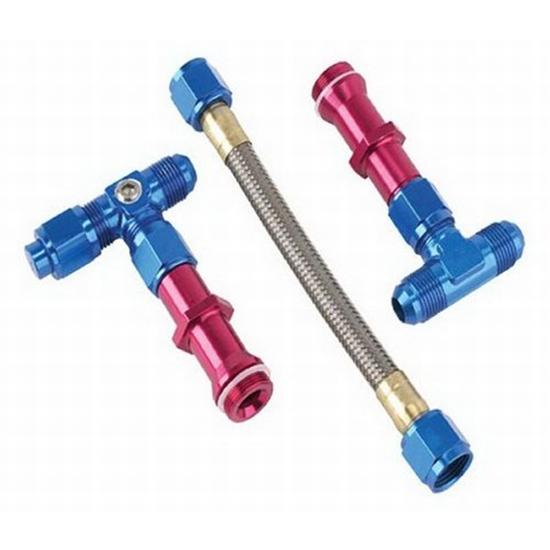 Professional Products 10415 Holley 4150 Dual Feed Fuel Line Kit, -8 AN Professional Products 10415 Holley 4150 Dual Feed Fuel Line Kit, -8 AN