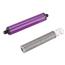 Purple 10 Inch Aluminum Fuel Filter, Stainless Element Purple 10 Inch Aluminum Fuel Filter, Stainless Element