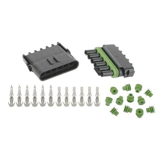 Painless Wiring 70406 Six Wire Weatherpack Connectors Painless Wiring 70406 Six Wire Weatherpack Connectors