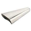 Stainless Steel Oval Exhaust Tip, 2 Inch Inlet