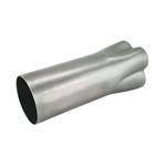 Speedway 3.5 Inch Weld-On Exhaust Header Collector, 1 5/8 OD Primaries