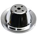 1955-68 Small Block Chevy Single Groove Upper Pulley, Short Water Pump