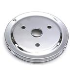 1955-68 Small Block Chevy Single Groove Lower Pulley, Short Water Pump