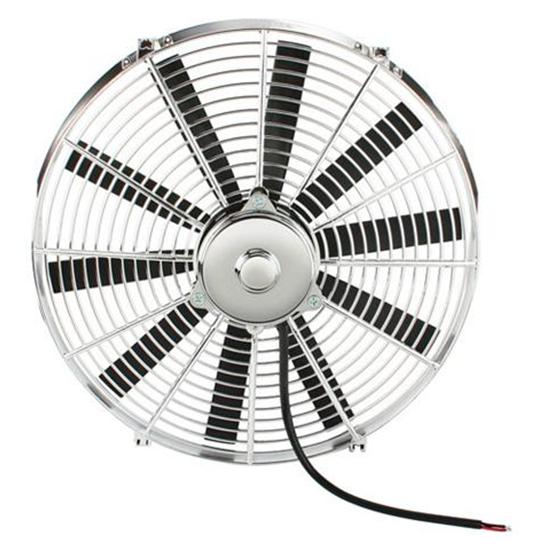 Chrome Straight Blade Electric Fan Chrome Straight Blade Electric Fan