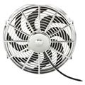 Chrome Curved Blade Electric Fan