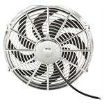 Chrome Curved Blade Electric Fan