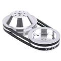 Speedway Reduction Pulley Combo for S/B Chevy Short Pump