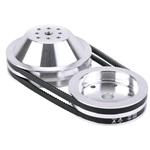 Speedway Reduction Pulley Combo for Small Block Chevy Short Pump