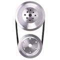 Reduction Pulley Combo for Small Block Chevy Long Pump