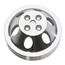 Small Block Chevy Aluminum Double Upper Pulley, Short Pump Small Block Chevy Aluminum Double Upper Pulley, Short Pump