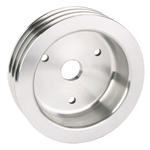 Small Block Chevy Aluminum Triple Lower Pulley, Short Pump